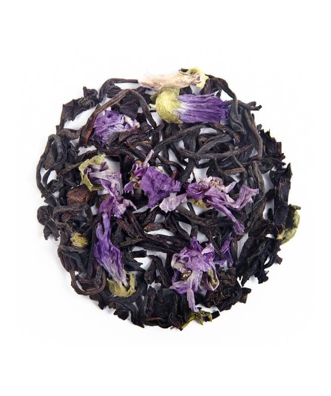 Té Negro Earl Grey Flor Azul